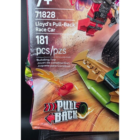 LEGO 71828 Ninjago Lloyd’s Pull-Back Race Car Building Set 306pcs Toy - Picture 11 of 13